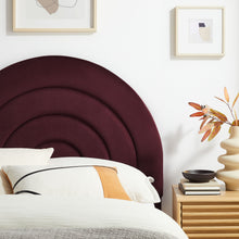 Load image into Gallery viewer, Solana Arched Performance Velvet Twin Headboard by Modway