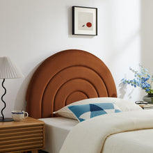 Load image into Gallery viewer, Solana Arched Performance Velvet Twin Headboard by Modway
