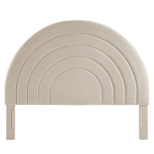 Load image into Gallery viewer, Solana Arched Performance Velvet Full Headboard by Modway