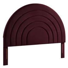 Load image into Gallery viewer, Solana Arched Performance Velvet Full Headboard by Modway