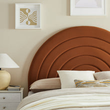 Load image into Gallery viewer, Solana Arched Performance Velvet Full Headboard by Modway