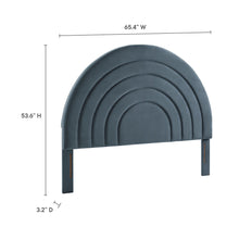 Load image into Gallery viewer, Solana Arched Performance Velvet Queen Headboard by Modway