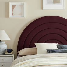Load image into Gallery viewer, Solana Arched Performance Velvet Queen Headboard by Modway