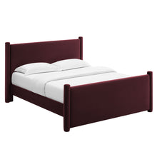Load image into Gallery viewer, Rael Performance Velvet King Platform Bed by Modway