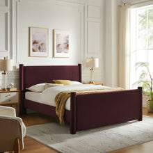 Load image into Gallery viewer, Rael Performance Velvet King Platform Bed by Modway
