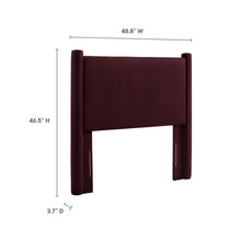 Load image into Gallery viewer, Rael Performance Velvet Twin Headboard by Modway