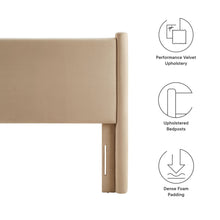 Load image into Gallery viewer, Rael Performance Velvet Twin Headboard by Modway