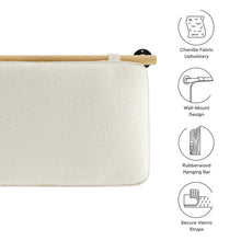 Load image into Gallery viewer, Anela Wall-Mounted Chenille Upholstered Queen Headboard by Modway