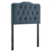 Load image into Gallery viewer, Annabel Stain-Resistant Performance Velvet Twin Headboard by Modway