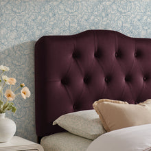 Load image into Gallery viewer, Annabel Stain-Resistant Performance Velvet Twin Headboard by Modway