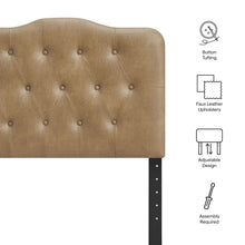 Load image into Gallery viewer, Annabel Faux Leather Twin Headboard by Modway