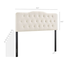 Load image into Gallery viewer, Annabel Stain-Resistant Performance Velvet Full Headboard by Modway