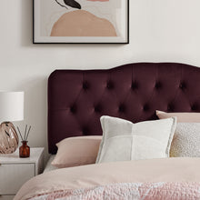Load image into Gallery viewer, Annabel Stain-Resistant Performance Velvet Full Headboard by Modway