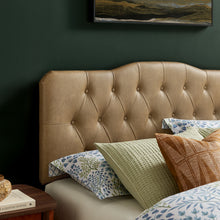 Load image into Gallery viewer, Annabel Vegan Leather Full Headboard by Modway