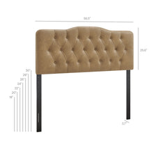 Load image into Gallery viewer, Annabel Vegan Leather Full Headboard by Modway