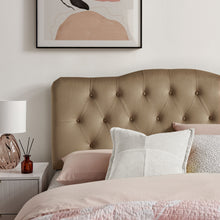Load image into Gallery viewer, Annabel Stain-Resistant Performance Velvet King Headboard by Modway