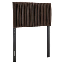 Load image into Gallery viewer, Eloise Stain-Resistant Performance Velvet Twin Headboard by Modway