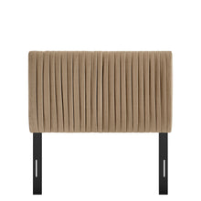 Load image into Gallery viewer, Eloise Stain-Resistant Performance Velvet Twin Headboard by Modway