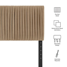 Load image into Gallery viewer, Eloise Stain-Resistant Performance Velvet Twin Headboard by Modway