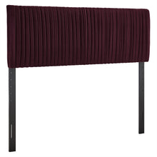 Load image into Gallery viewer, Eloise Stain-Resistant Performance Velvet Full Headboard by Modway