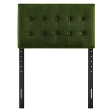 Load image into Gallery viewer, Emily Stain-Resistant Performance Velvet Twin Size Headboard by Modway