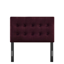 Load image into Gallery viewer, Emily Stain-Resistant Performance Velvet Twin Size Headboard by Modway