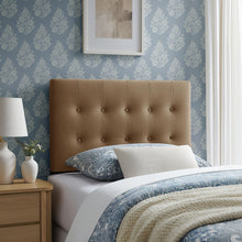 Load image into Gallery viewer, Emily Stain-Resistant Performance Velvet Twin Size Headboard by Modway