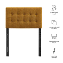 Load image into Gallery viewer, Emily Fabric Upholstered Twin Size Headboard by Modway