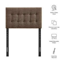 Load image into Gallery viewer, Emily Fabric Upholstered Twin Size Headboard by Modway
