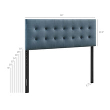 Load image into Gallery viewer, Emily Stain-Resistant Performance Velvet Full Size Headboard by Modway