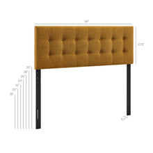 Load image into Gallery viewer, Emily Fabric Upholstered Full Size Headboard by Modway