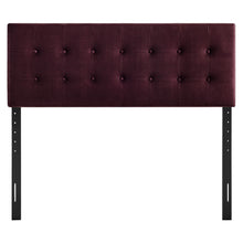 Load image into Gallery viewer, Emily Stain-Resistant Performance Velvet Queen Size Headboard by Modway