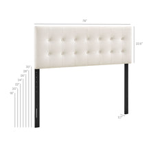 Load image into Gallery viewer, Emily Stain-Resistant Performance Velvet King Size Headboard by Modway