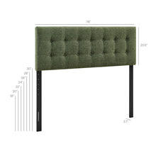 Load image into Gallery viewer, Emily Fabric Upholstered King Size Headboard by Modway