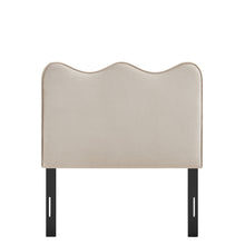 Load image into Gallery viewer, Athena Stain-Resistant Performance Velvet Twin Size Headboard by Modway