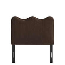 Load image into Gallery viewer, Athena Stain-Resistant Performance Velvet Twin Size Headboard by Modway
