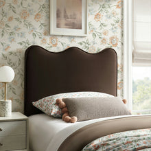 Load image into Gallery viewer, Athena Stain-Resistant Performance Velvet Twin Size Headboard by Modway