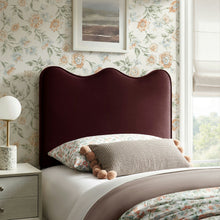 Load image into Gallery viewer, Athena Stain-Resistant Performance Velvet Twin Size Headboard by Modway