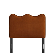 Load image into Gallery viewer, Athena Stain-Resistant Performance Velvet Twin Size Headboard by Modway
