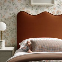 Load image into Gallery viewer, Athena Stain-Resistant Performance Velvet Twin Size Headboard by Modway