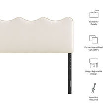 Load image into Gallery viewer, Athena Stain-Resistant Performance Velvet Full Size Headboard by Modway