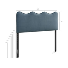 Load image into Gallery viewer, Athena Stain-Resistant Performance Velvet Full Size Headboard by Modway