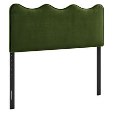 Load image into Gallery viewer, Athena Stain-Resistant Performance Velvet Full Size Headboard by Modway