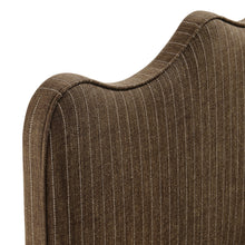 Load image into Gallery viewer, Athena Striped Fabric Upholstered Full Size Headboard by Modway
