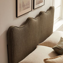Load image into Gallery viewer, Athena Striped Fabric Upholstered King Size Headboard by Modway