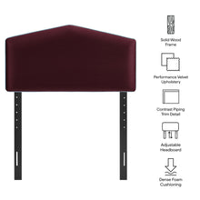 Load image into Gallery viewer, Cosette Performance Velvet Twin Size Headboard by Modway
