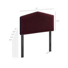 Load image into Gallery viewer, Cosette Performance Velvet Twin Size Headboard by Modway