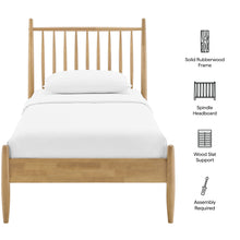 Load image into Gallery viewer, Zane Twin Size Spindle Bed Frame by Modway