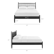 Load image into Gallery viewer, Zane Queen Size Spindle Bed by Modway