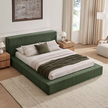 Load image into Gallery viewer, Luma Chenille Upholstered King Platform Bed Frame by Modway